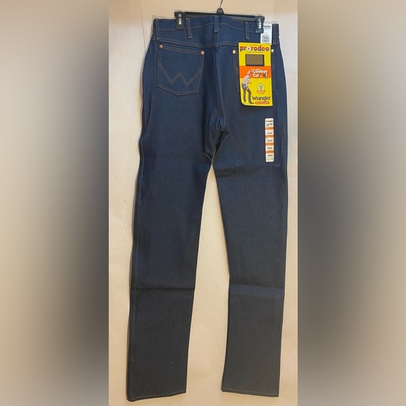 NWT Wrangler Pro Rodeo Jeans Mens 34 x 40 Competition Cowboy Cut - Picture 2 of 6